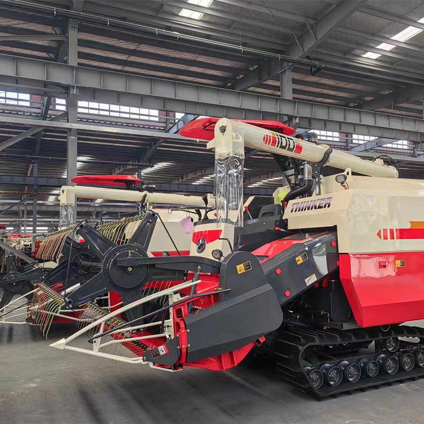 4lz-6.0z Full-Feed Combine Harvester